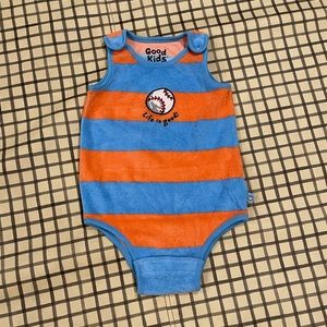 Life Is Good Baseball Onesie